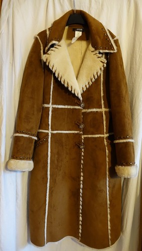 Manteau daim fourrure - daim,