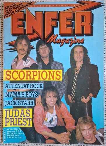 Enfer magazine 1985 - enfer, 25