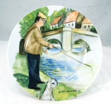 Assiette À Salade 'Fishing'