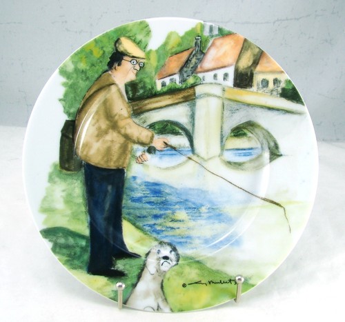 Assiette salade fishing - assiette, À