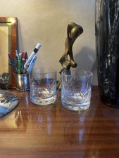 Paire de verres à whisky en