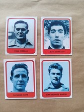 Lot de 4 Vignettes Stickers pour album Panini FOOTBALL 78 - EX Footballeurs