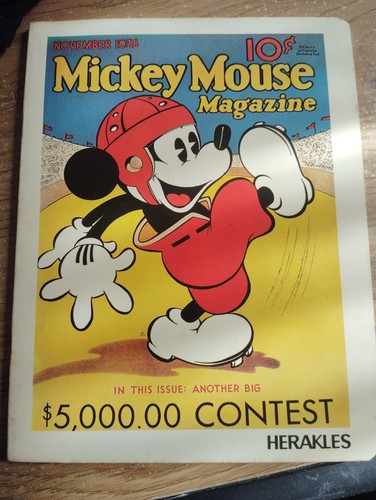 Cahier vintage mickey mouse - cahier,