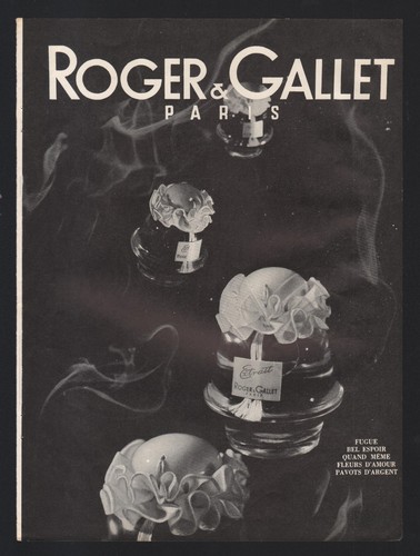 Publicité 1946 parfum roger - 1946,