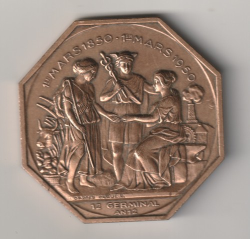 Médaille chambre commerce - chambre,