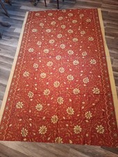 Coupon Tissu Pierre Frey '' Batik '' Coton Indienne XVIIIe 130 x 210 cm 