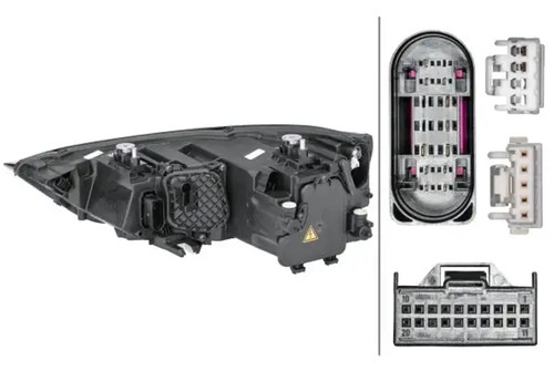 Phare droite psy24w 1zs - phare,