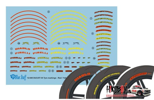 Decal marquages pneus - 1/12,