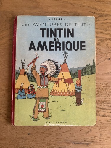 Tintin amérique - tintin, en
