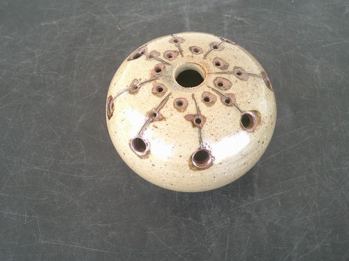 Vase pique fleurs ceramique - vase, en