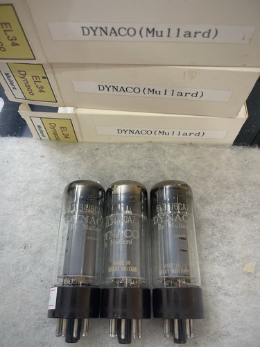 Mullard el34 6ca7 xf2 brown - el34,