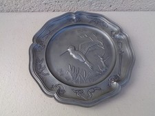 Assiette en Etain