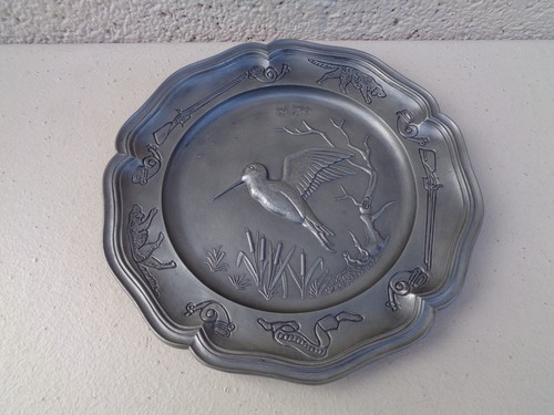 Assiette etain - assiette,