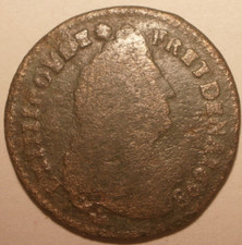 Louis XIV, Liard au buste