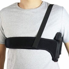 Étui tactique d'épaule pour pistolet, arme de poing droite/gauche, à maintien di