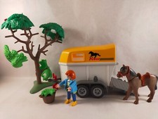 sympa  van chevaux 3249  Playmobil (  ranch , équitation , cheval  ) 1414