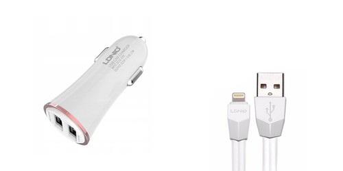 Chargeur voiture dual usb - de,