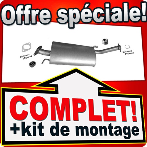 Silencieux intermédiaire pour - silencieux,