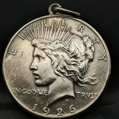 Pendentif peace dollar - 1, 1926