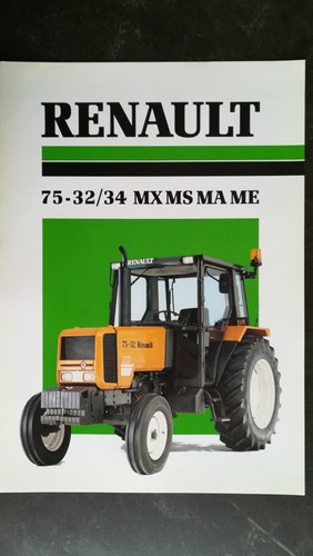 Brochure tracteur renault - tracteur,