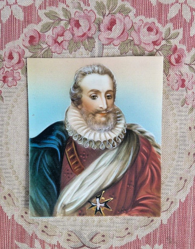 Ancien portrait miniature - ancien,