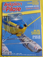 AVIATION ET PILOTE N° 271 L'HYDRAVIATION EN FRANCE LE SEAWIND EN VOL GEE BEE