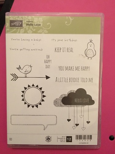 Lot tampons stampin à - de,