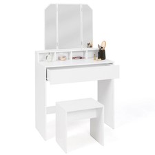 Coiffeuse ZELIA 3 miroirs avec
