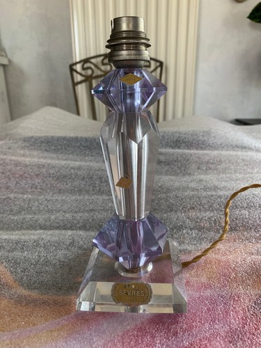 Lampe cristal sèvres - de,