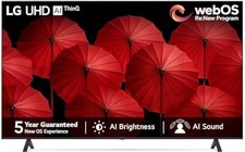 LG 108 cm (43 pouces) 4K Ultra HD Smart LED TV 43UR7500PSC (Dark Iron Gr