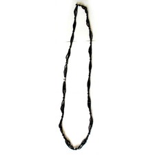 Collier rétro noir - Sautoir