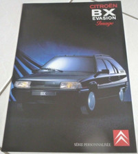1990 CITROEN BX EVASION IMAGE Catalogue Brochure Folder Prospekt Pub Dépliant