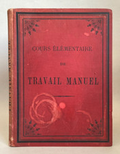 Cours de travail manuel.  par A. PLANTY. 1er partie 1887. Planches en couleurs
