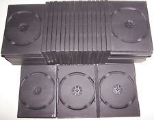 BOITIERS DVD CD DOUBLES NOIRS