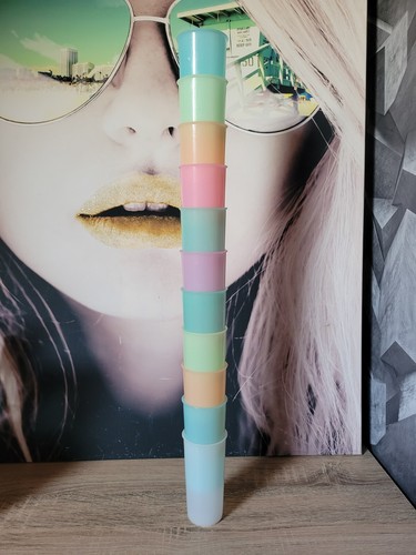 Tupperware gobelets pastels - gobelets,