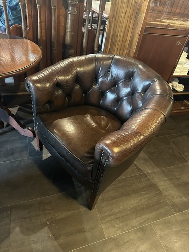 Fauteuil chesterfield cuir - fauteuil,