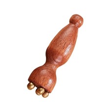 Masseur facial en bois