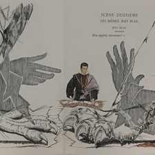 HUGO - RUY BLAS - Raymond CARRANCE - 1963 - HORS-COMMERCE - ENVOI