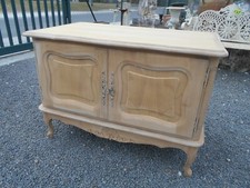 PETIT BUFFET BAS EPOQUE 1980/90 DE STYLE LOUIS 15 EN MERISIER (Décapé)