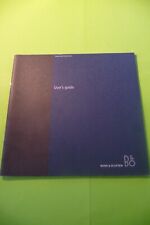 User's Guide-Bedienungsanleitung pour Bang & Olufsen Beosound Ouverture,Original