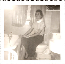 1950's photo Clothed Woman