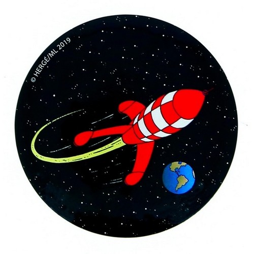 Decorative magnet tintin - decorative, of