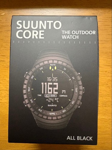 Suunto core all black digital - core,