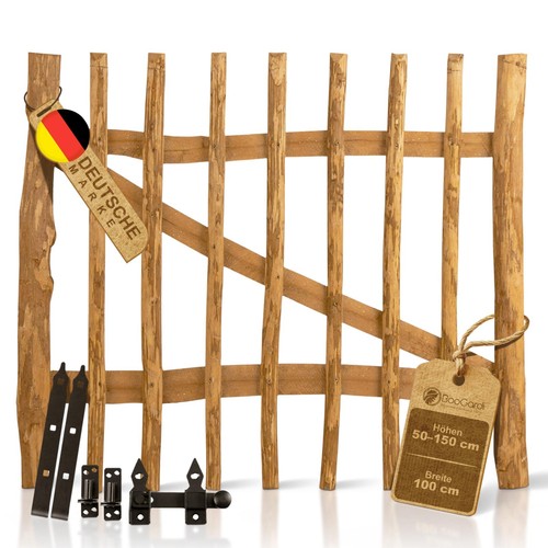 Porte jardin bois palissade - porte,