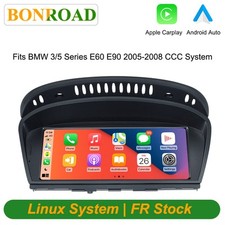 Wireless CarPlay Car TouchScreen For BMW 3 5 Series E90 E91 E60 E61 E62 With CCC