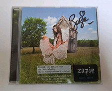 CD ZAZIE - ZA7IE - DÉDICACÉ PAR ZAZIE - AUTOGRAPHE - TRÈS RARE - LES ENFOIRÉS
