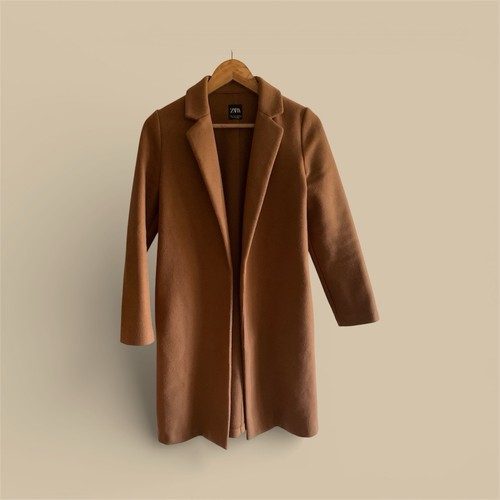 Zara manteau femme marron - zara,