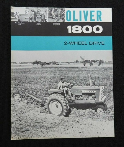 1963 the oliver 1800 deux - ",