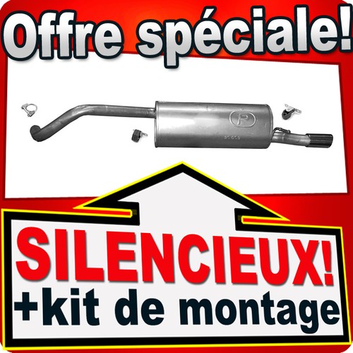 Silencieux arriere pour - silencieux,