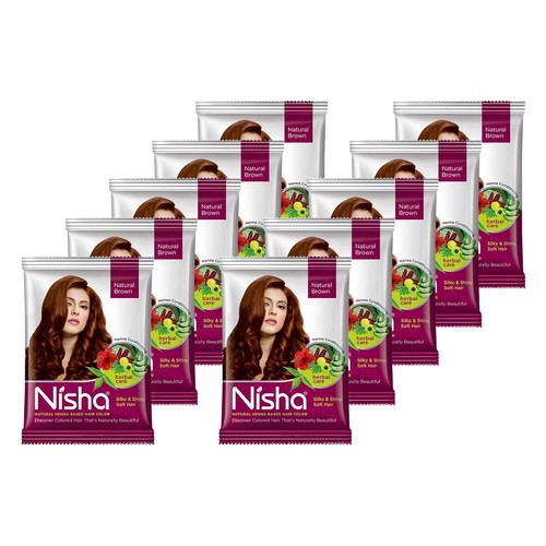 Nisha natural henna powder - nisha,